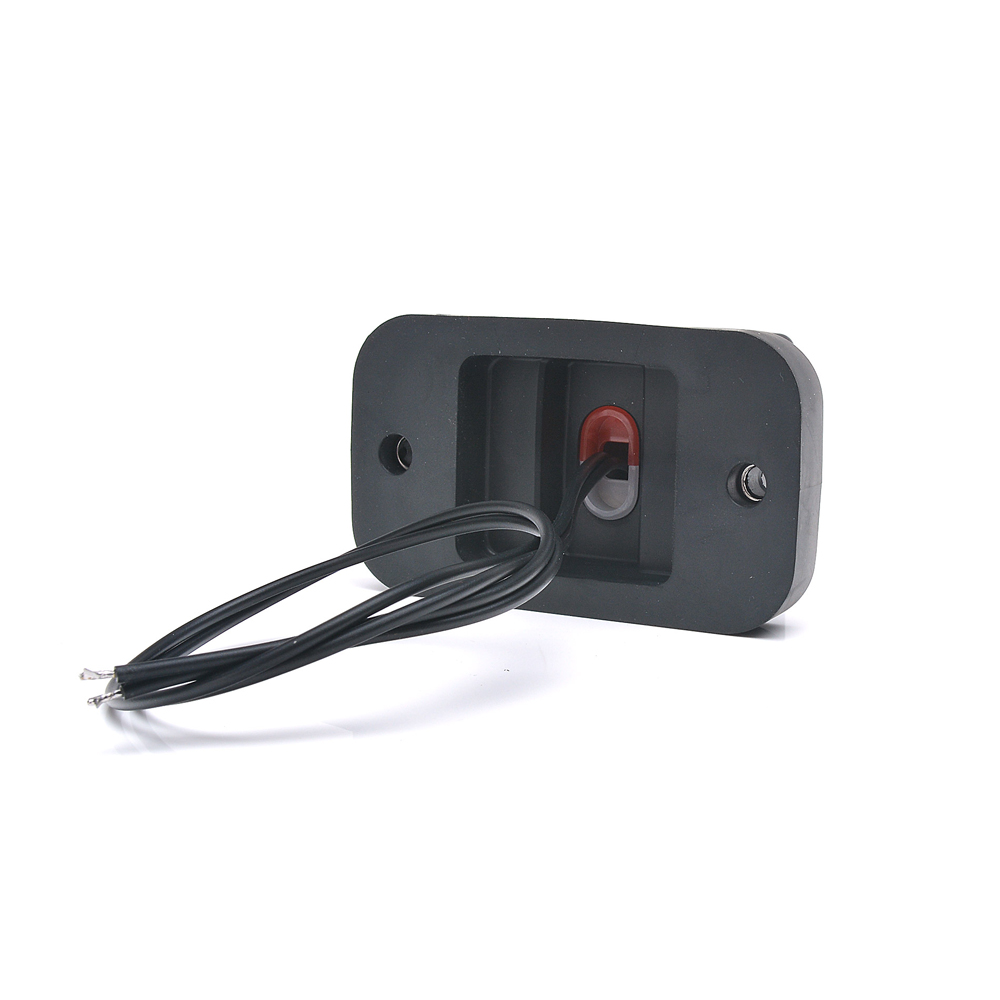 Lampa gabarit LED, cu brat, 1169 W168.32, 12V-24V, pozitie alb / rosu / portocaliu, WAS 43478