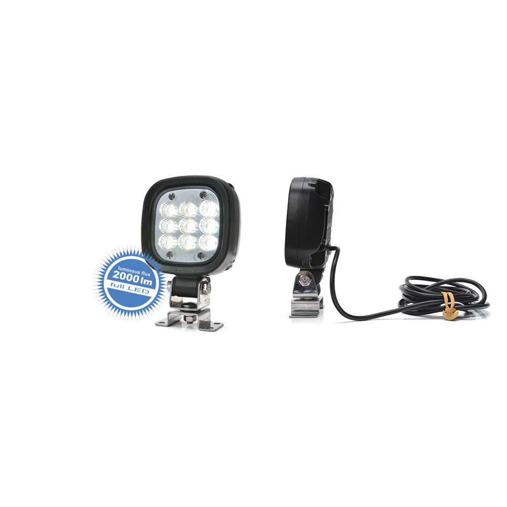Proiector lucru 1464 W166 2000, Cu 36 LED-uri 2200 Lm, 12V-24V, WAS 43514