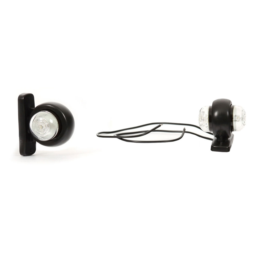 Lampa gabarit LED, 275 W56, 12V-24V, pozitie alb / rosu, WAS 43394
