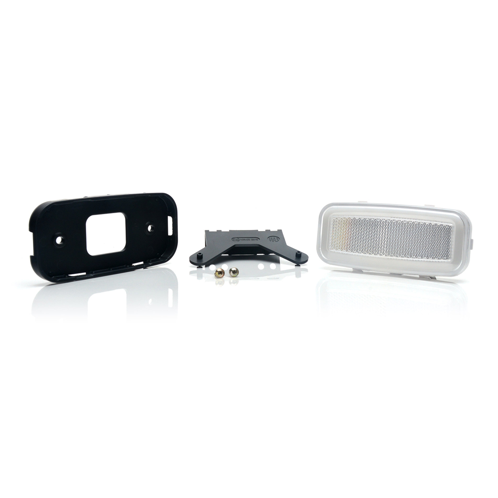 Lampa gabarit LED, 1404 W199, 12V-24V, pozitie alb, WAS 43512