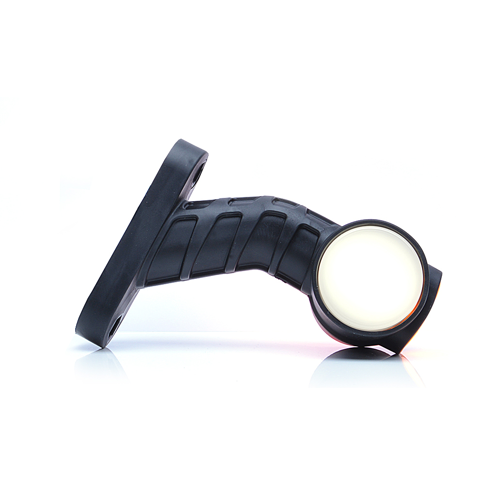 Lampa gabarit LED, cu brat, 1096L W148.2, 12V-24V, pozitie alb / rosu stanga, WAS 43459
