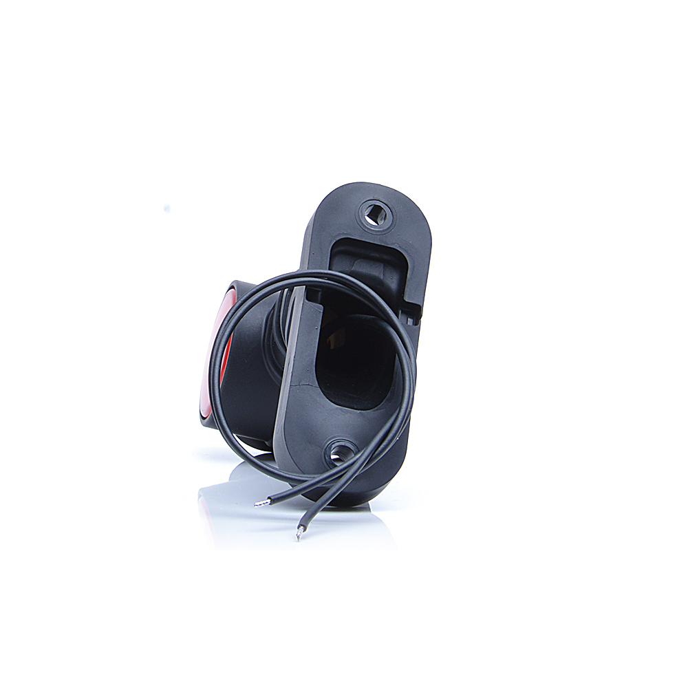Lampa gabarit LED, cu brat, 1096L W148.2, 12V-24V, pozitie alb / rosu stanga, WAS 43459