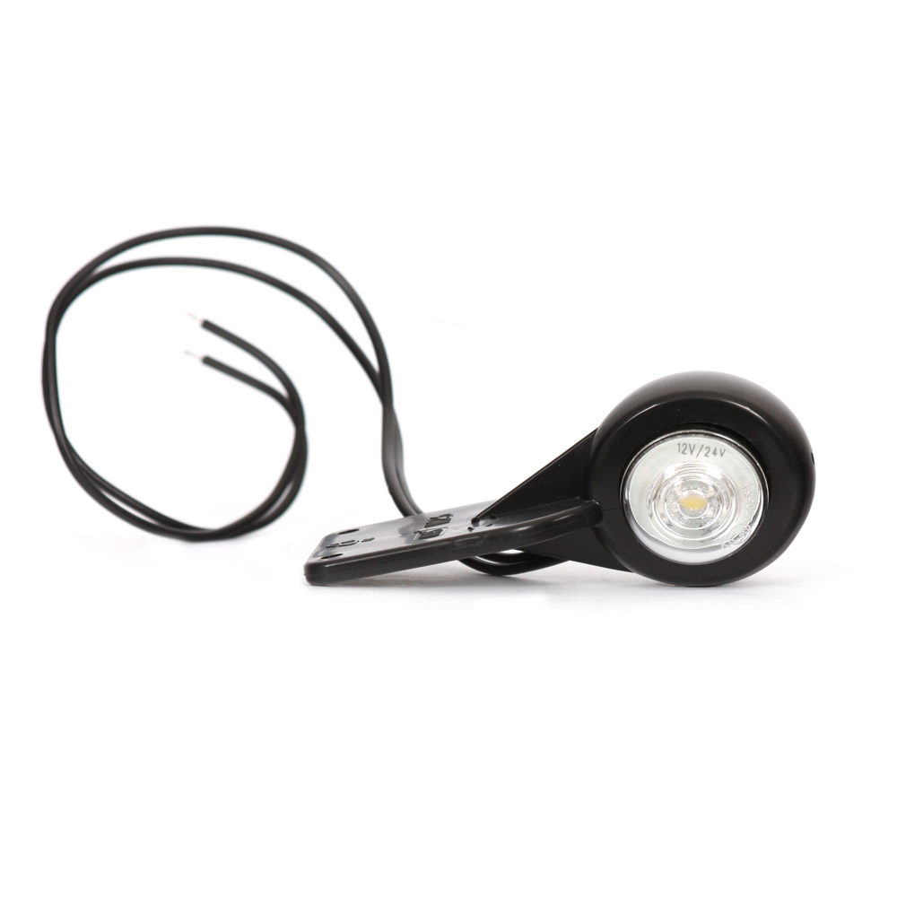 Lampa gabarit LED, 125 W23, 12V-24V, pozitie alb / rosu, WAS 43376