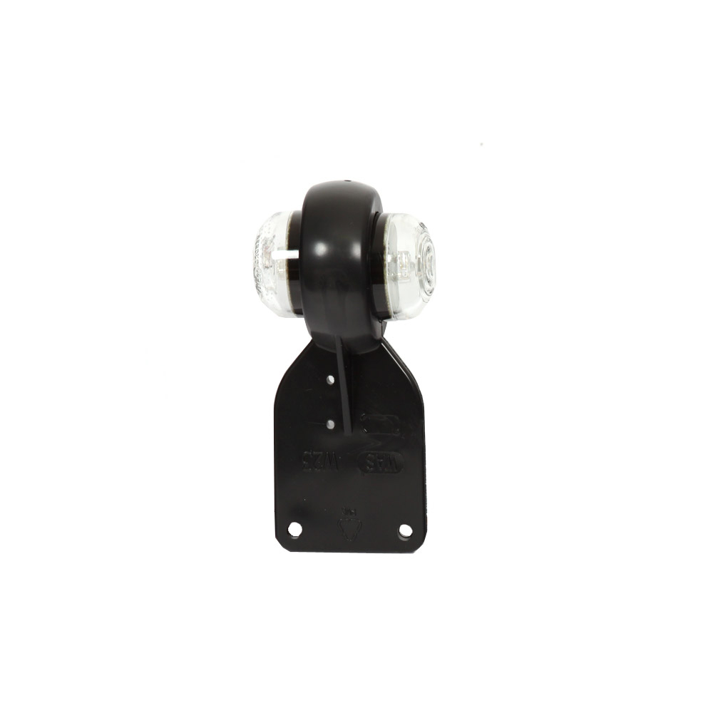 Lampa gabarit LED, 125 W23, 12V-24V, pozitie alb / rosu, WAS 43376