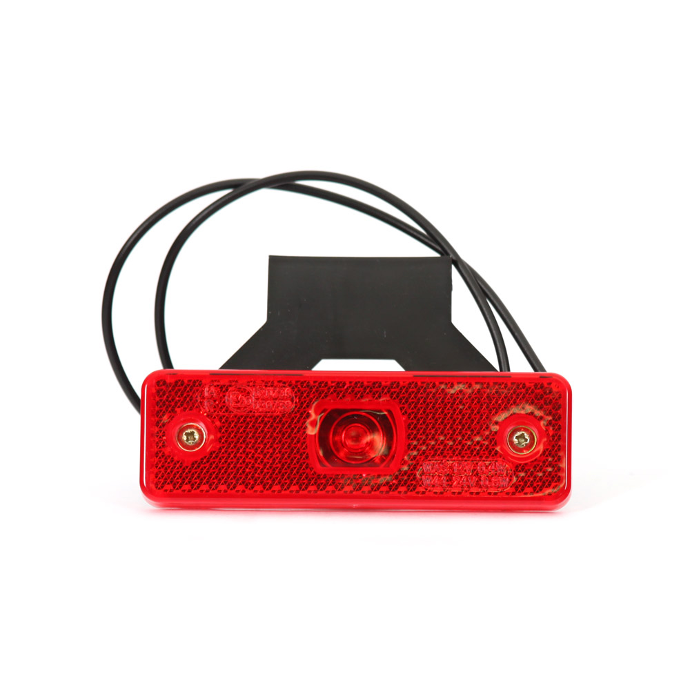 Lampa gabarit LED, 218Z W44, 12V-24V, pozitie rosu, WAS 43378