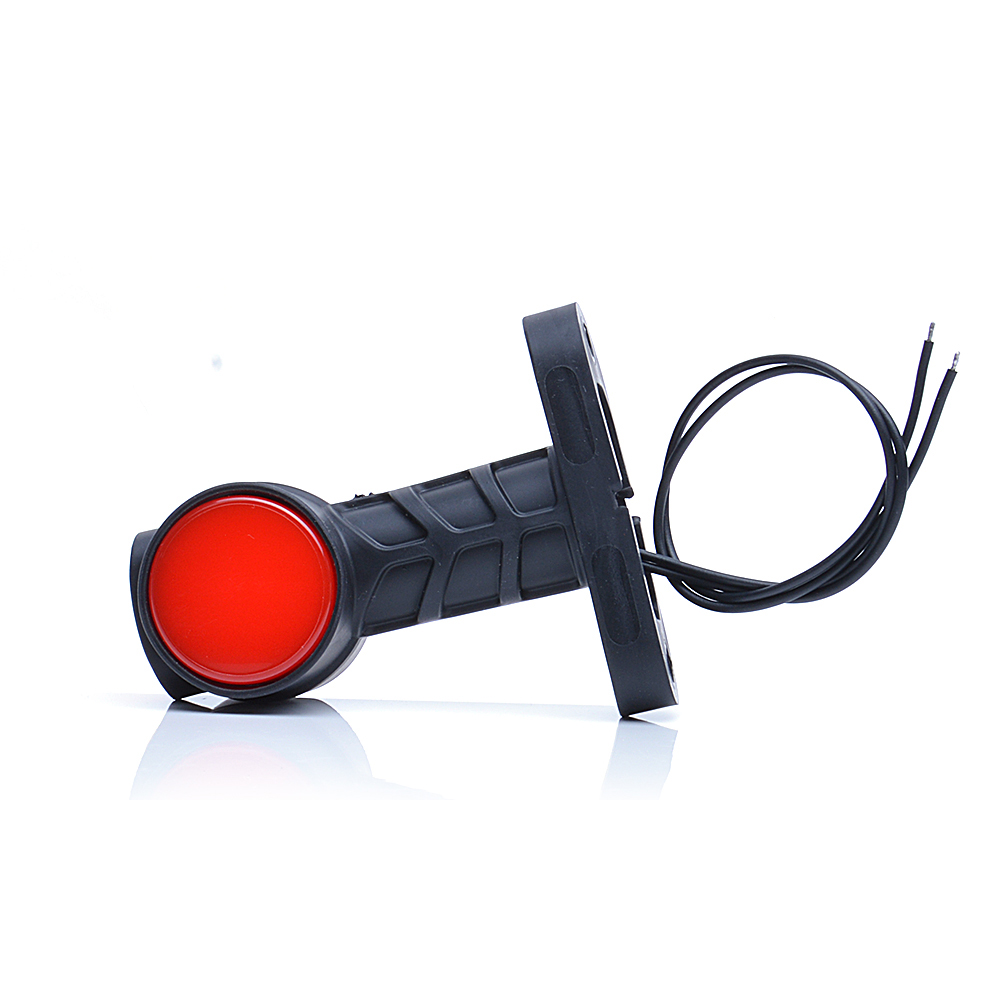 Lampa gabarit LED, cu brat, 1097 W148.3, 12V-24V, pozitie alb / rosu / portocaliu, WAS 43461