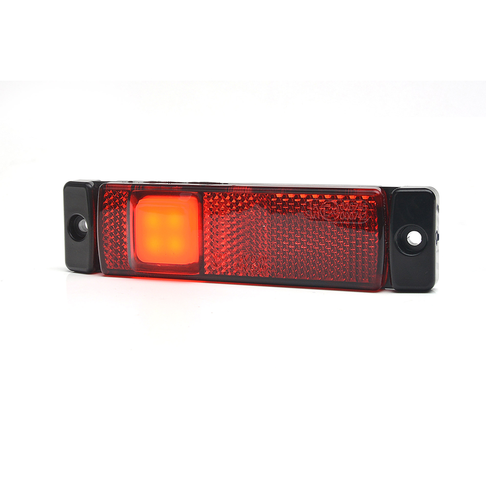 Lampa gabarit LED, 1236 W45NS, 12V-24V, pozitie rosu, WAS 43490