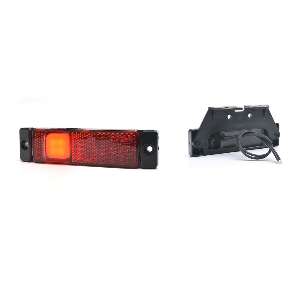Lampa gabarit LED, 1236 W45NS, 12V-24V, pozitie rosu, WAS 43490