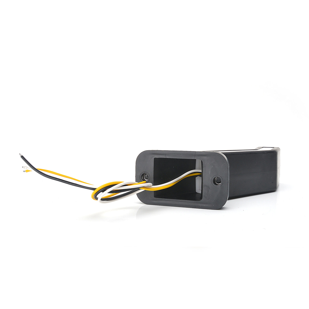 Lampa gabarit LED, cu brat, 1259P W168.6Dd, 12V-24V, pozitie alb / rosu / portocaliu cu semnalizare, dreapta, WAS 43495