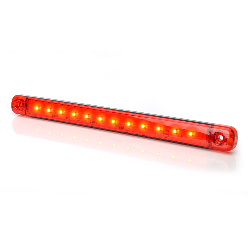 Lampa gabarit LED, 721 W97.5, 12V-24V, pozitie rosu, WAS 43423