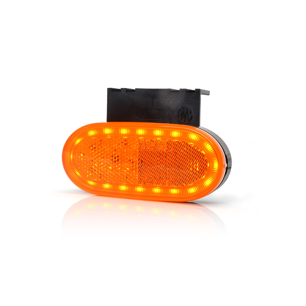 Lampa gabarit LED, 1386 W197, 12V-24V, pozitie portocaliu, WAS 43504