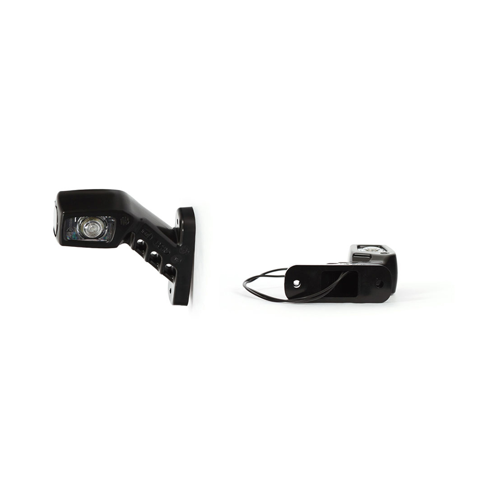 Lampa gabarit LED, cu brat, 241L W49, 12V-24V, pozitie alb / rosu / portocaliu stanga, WAS 43383
