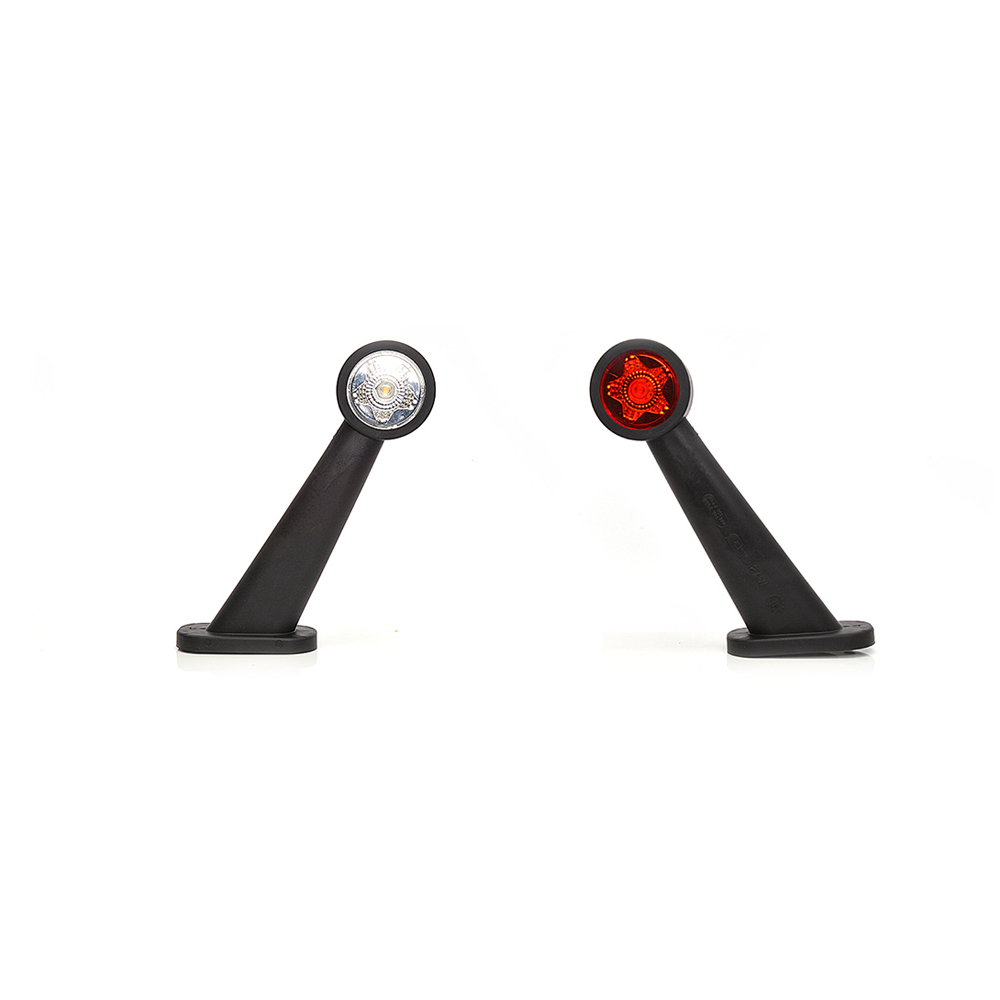 Lampa gabarit LED, cu brat, 875P W21.3Star, 12V-24V, pozitie alb / rosu, dreapta, WAS 43434