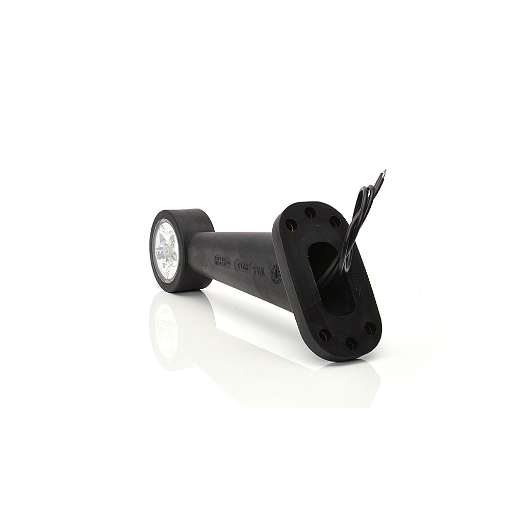 Lampa gabarit LED, cu brat, 875P W21.3Star, 12V-24V, pozitie alb / rosu, dreapta, WAS 43434