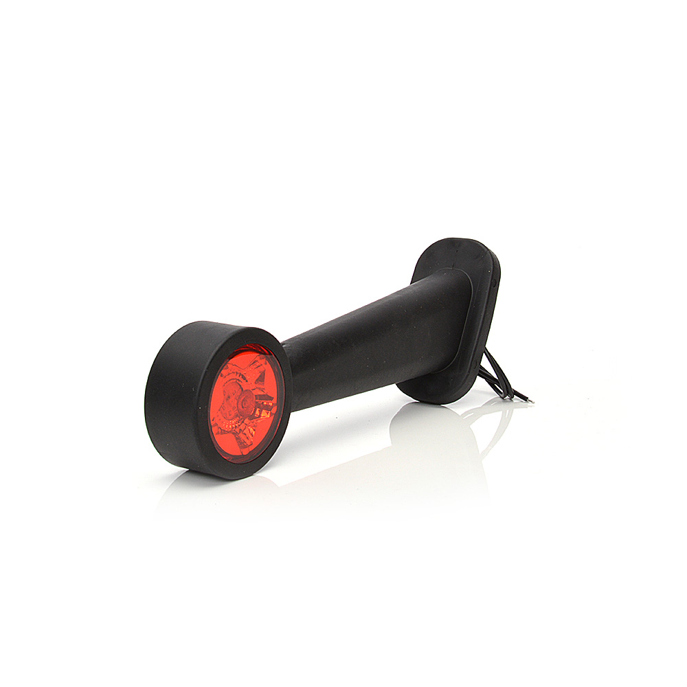 Lampa gabarit LED, cu brat, 875P W21.3Star, 12V-24V, pozitie alb / rosu, dreapta, WAS 43434