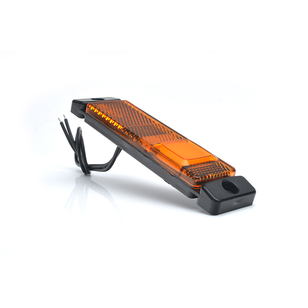 Lampa gabarit LED, 1235 W45, 12V-24V, pozitie portocaliu, WAS 43489