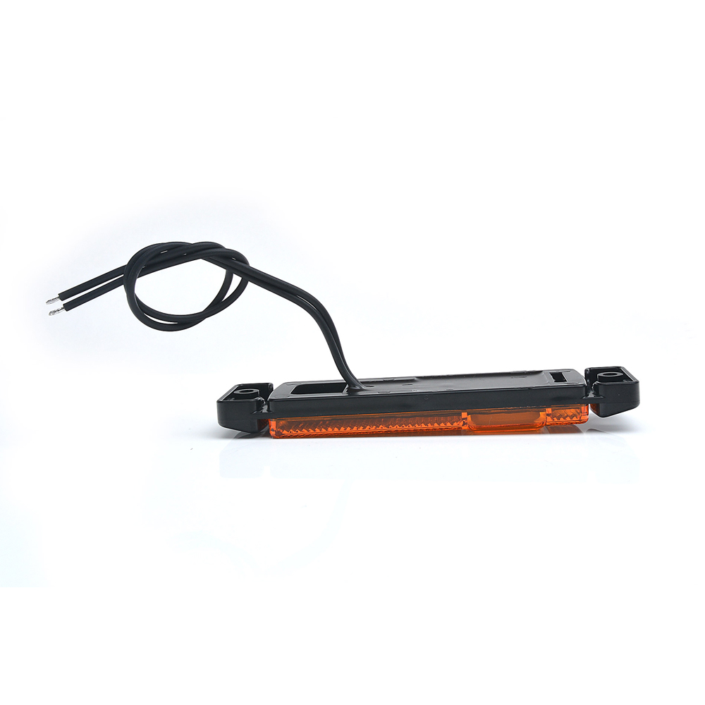 Lampa gabarit LED, 1235 W45, 12V-24V, pozitie portocaliu, WAS 43489