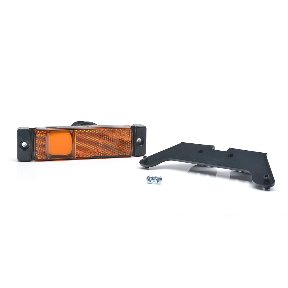 Lampa gabarit LED, 1235 W45, 12V-24V, pozitie portocaliu, WAS 43489