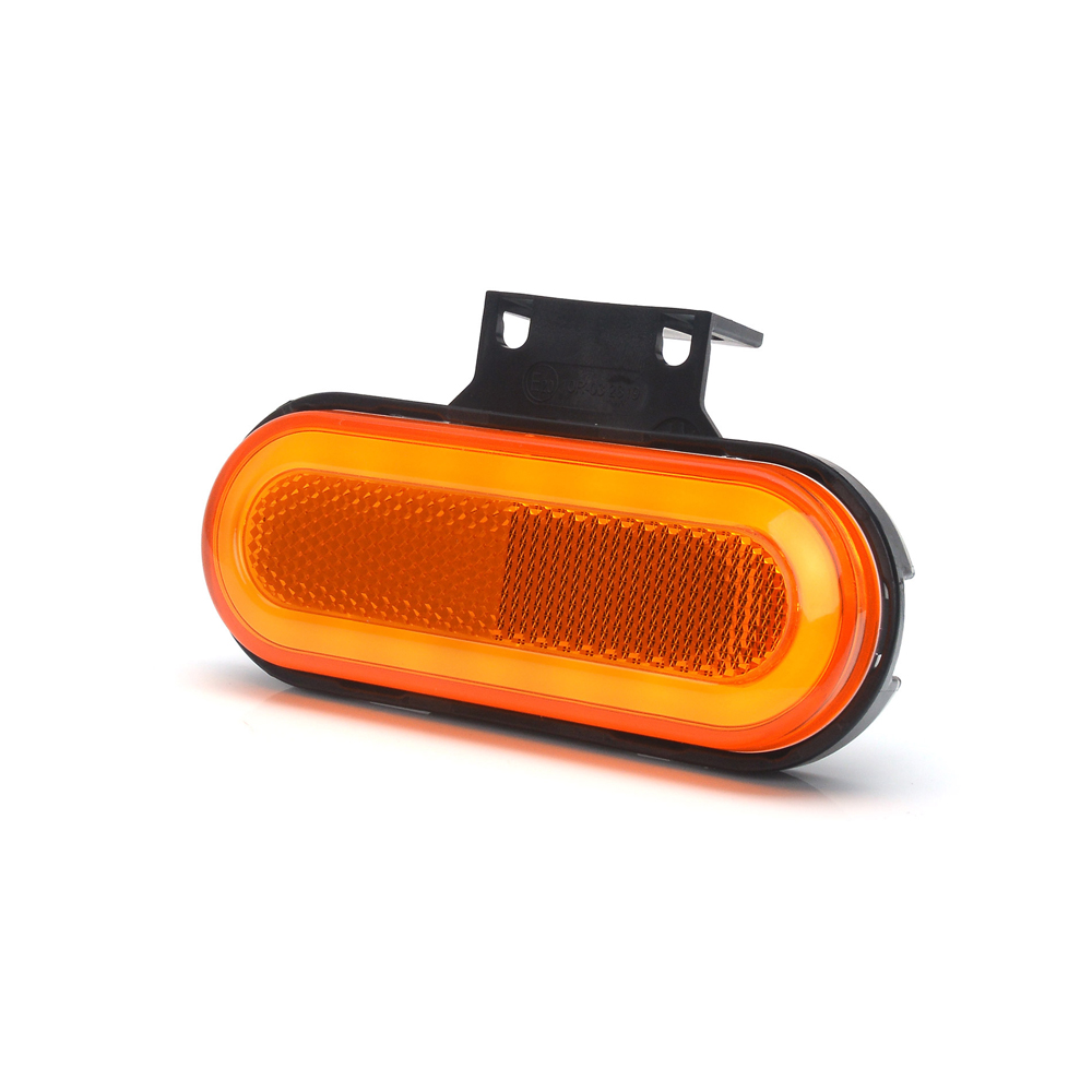 Lampa gabarit LED, 1420 W198, 12V-24V, pozitie portocaliu cu semnalizare, WAS 43513