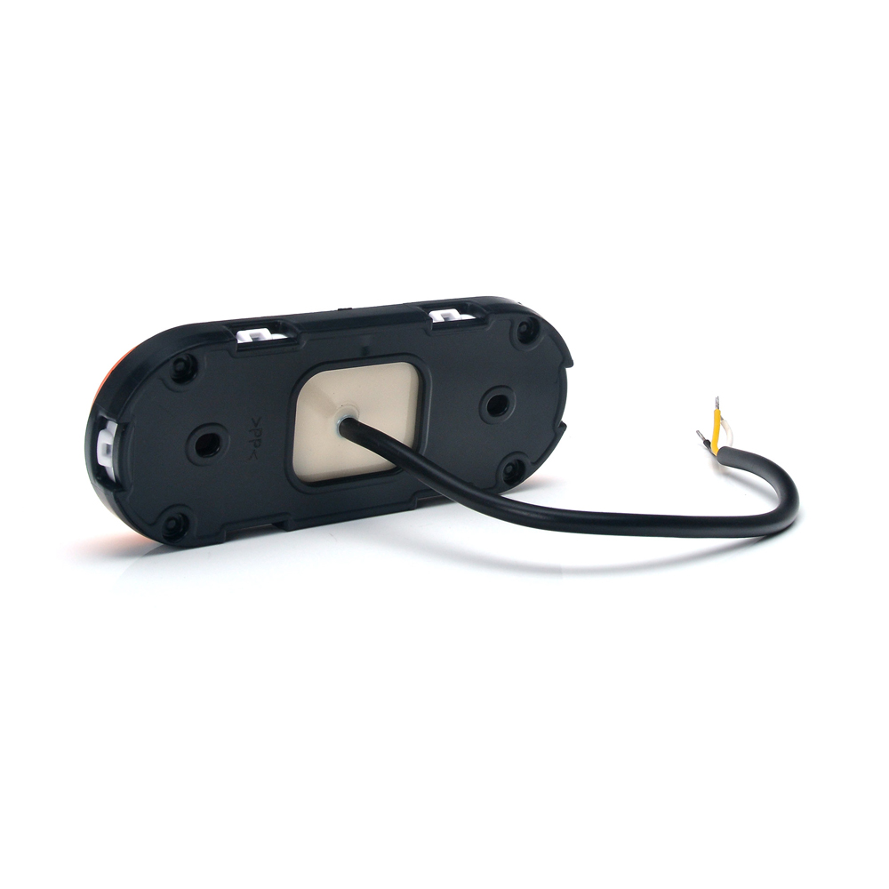 Lampa gabarit LED, 1420 W198, 12V-24V, pozitie portocaliu cu semnalizare, WAS 43513