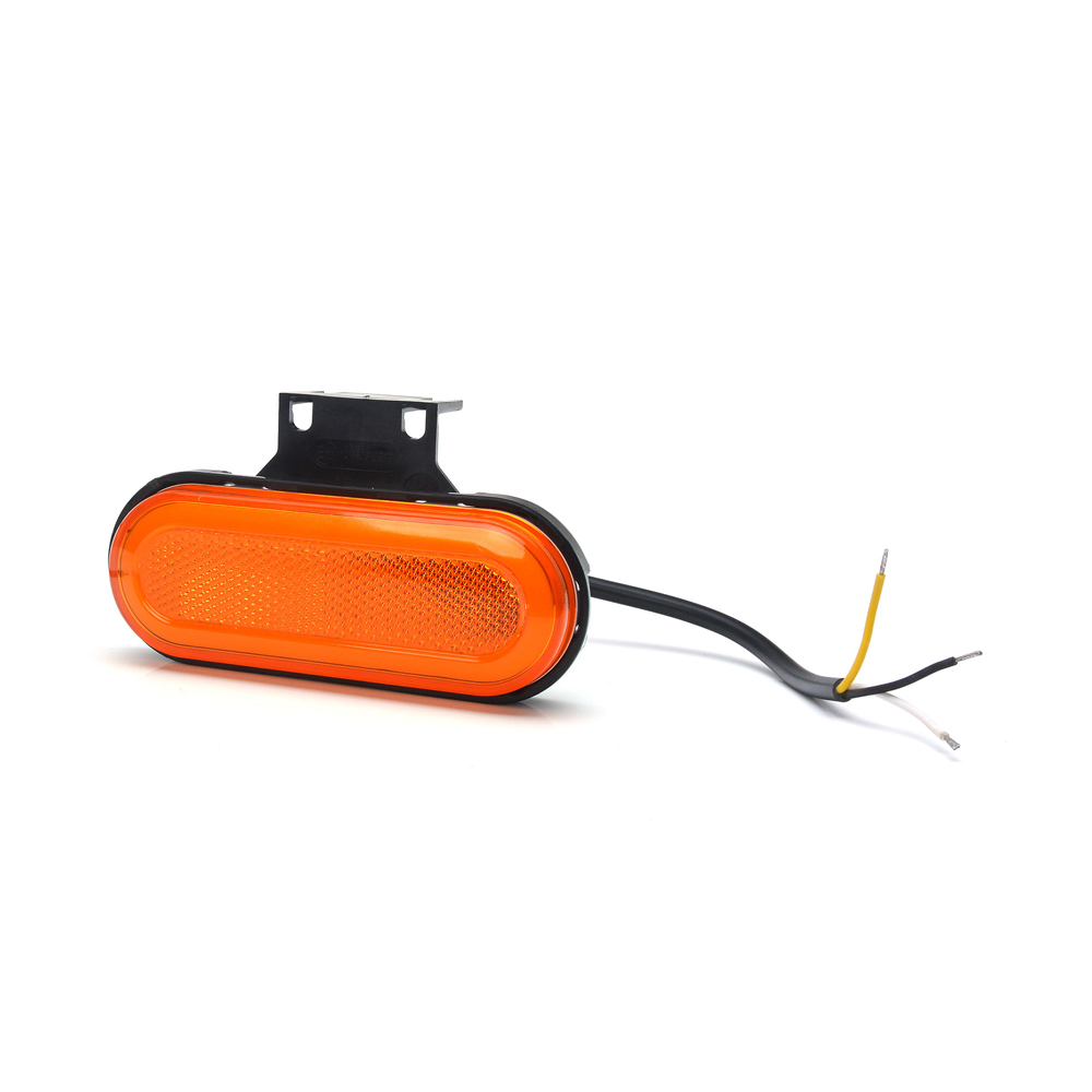 Lampa gabarit LED, 1420 W198, 12V-24V, pozitie portocaliu cu semnalizare, WAS 43513