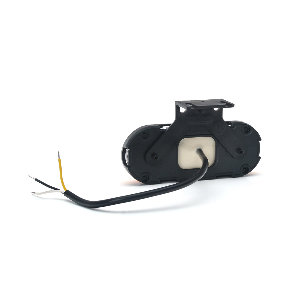 Lampa gabarit LED, 1420 W198, 12V-24V, pozitie portocaliu cu semnalizare, WAS 43513