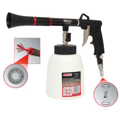 Pistol de curatat cu aer comprimat KS TOOLS 515.1980, cupla 1/4 inch, presiune de lucru 6.3 bar