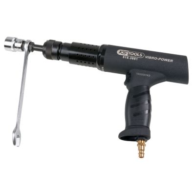 Set ciocan tip dalta cu aer comprimat KS TOOLS 515.3880, functie vibro-impact, 6 piese