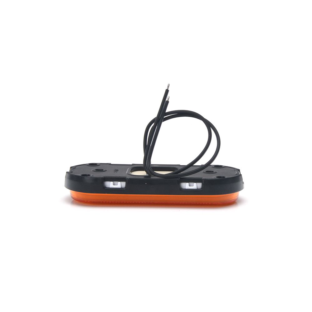 Lampa gabarit LED, 1399 W198, 12V-24V, pozitie, portocaliu, WAS 43507
