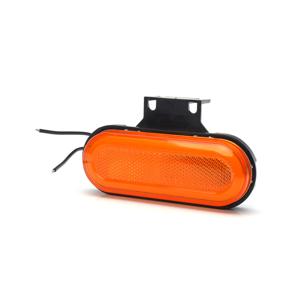 Lampa gabarit LED, 1399 W198, 12V-24V, pozitie, portocaliu, WAS 43507