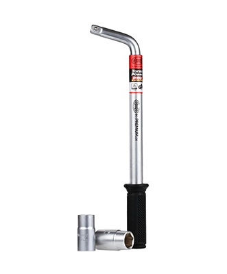 Cheie pentru roti HEYNER TorsioPower Pro 02967, tip L, extensibila, deschidere cheie 17/19, 21/23 mm