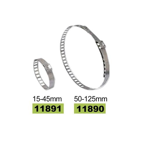 Set 10 coliere metalice pentru planetara JBM 00775, deschidere 15-45 mm