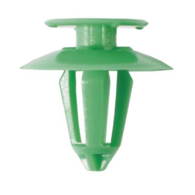 Trusa 40 clipsuri de plastic JBM 00735, P/52898, verde