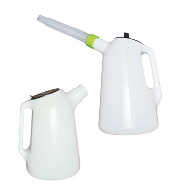 Cana gradata cu gat flexibil JBM 52992, material plastic, capacitate 5 litri