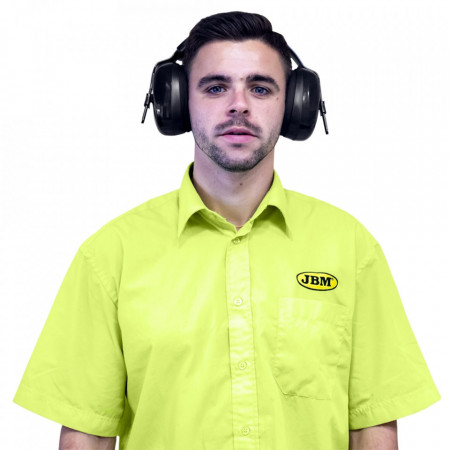 Casti antifoane externe profesionale JBM 46710, pentru protectie auditiva, negre