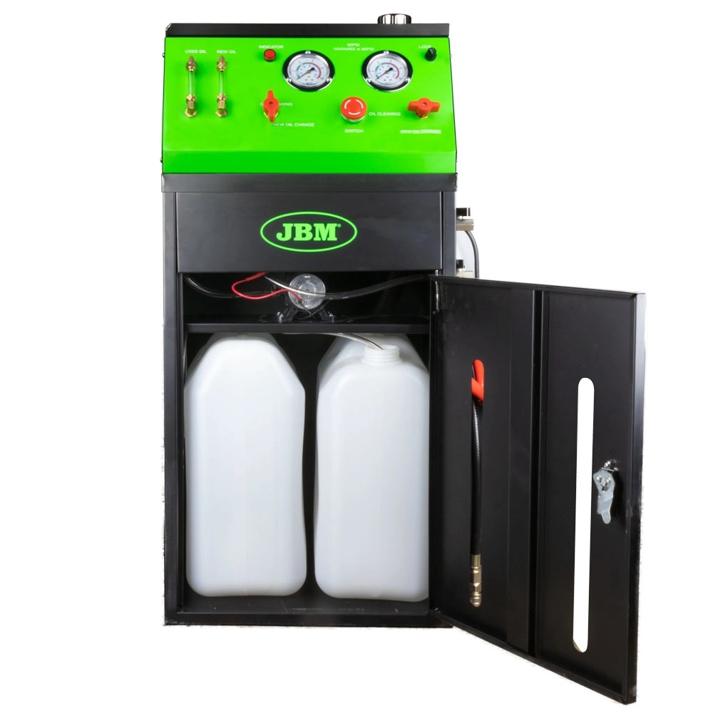 Echipament pentru schimbarea uleiului din cutiile de viteze automate JBM 54050, alimentare 12 V, putere pompa 70 W, rezervor 30 litri