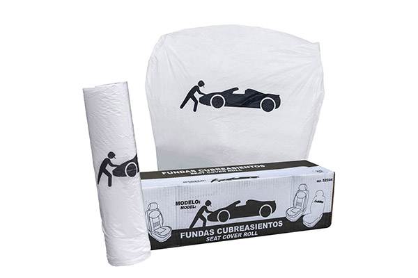 Set 250 huse de protectie pentru scaune JBM 52244, de unica folosinta, ambalare rola