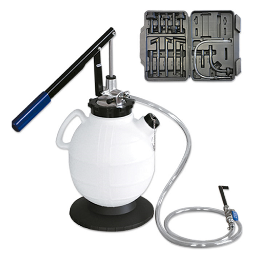 Kit pompa umplere ulei JBM 52797, capacitate 7.5 litri, 15 accesorii