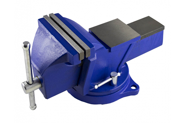 Menghina cu baza rotativa JBM 53032, 6 inch, deschidere 125 mm, cu nicovala