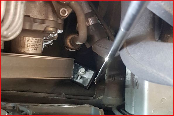 Oglinda flexibila pentru inspectie, KS TOOLS 550.1136, cu Iluminat LED
