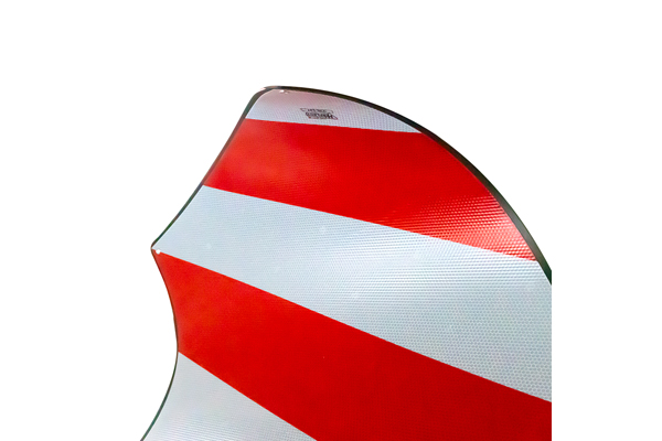 Placa flexibila reflectorizanta pentru avertizare V-20 JBM 42094, 500 x 500 mm, pentru incarcaturi de mari dimensiuni