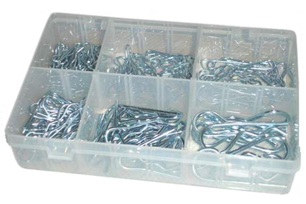 Set 150 splinturi JBM 52044, tip R, otel, cutie plastic
