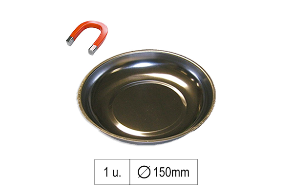 Tava rotunda magnetizata JBM 50787, diametru 150 mm