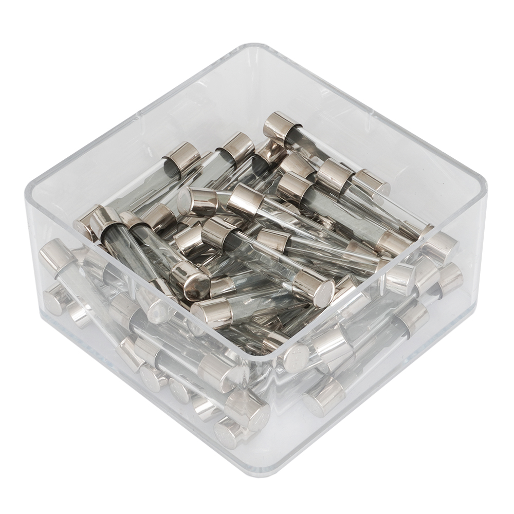 Sigurante fuzibile auto, din sticla TECNOPART 51383, 25 A, 6.3 x 32, set de 50 de bucati