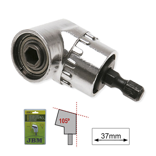 Adaptor unghiular JBM 00276, unghi 105 grade, lungime 37 mm