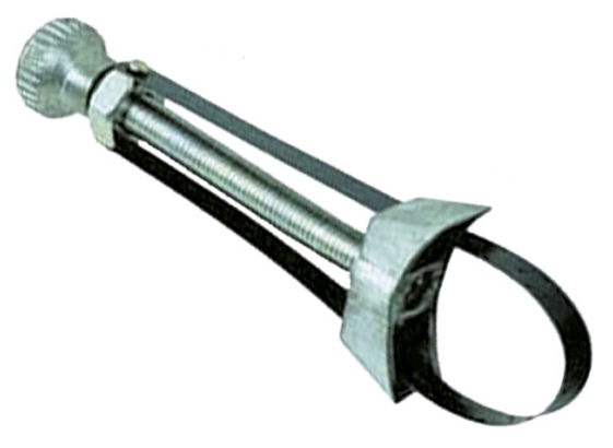 Cheie pentru filtru de ulei cu banda JBM 52269, lungime 190 mm, deschidere 80-120 mm