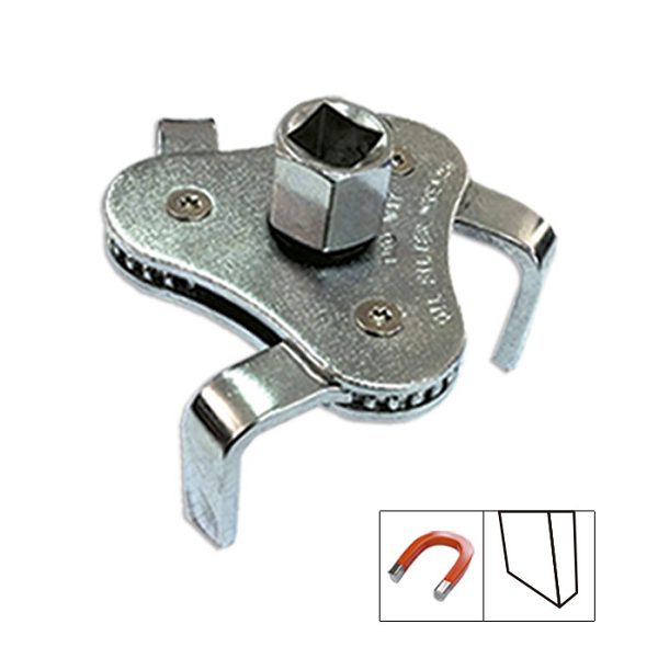 Cheie pentru filtru de ulei JBM 51934, cu picior lat, magnetic