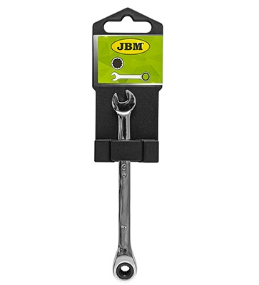 Cheie combinata cu clichet JBM 30696, crom-vanadiu, 14 mm