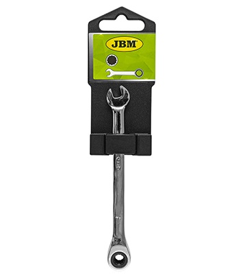Cheie combinata cu clichet JBM 30339, crom-vanadiu, 22 mm