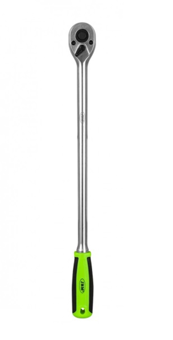 Clichet extralung reversibil JBM 53883, prindere patrat 1/4 inch, 305 mm, cu 72 dinti